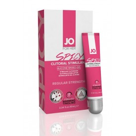 Возбуждающий гель для клитора сильного действия JO SPICY CLITORAL GEL - 10 мл.